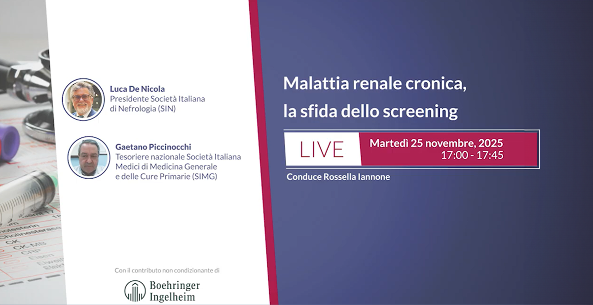 Malattia renale cronica, la sfida dello screening